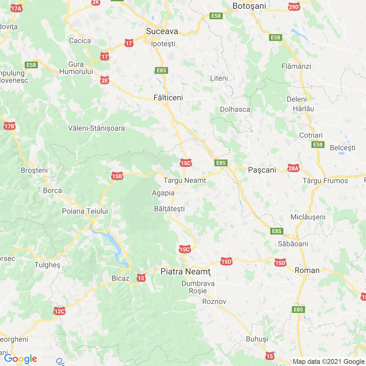 Oraş Târgu Neamţ