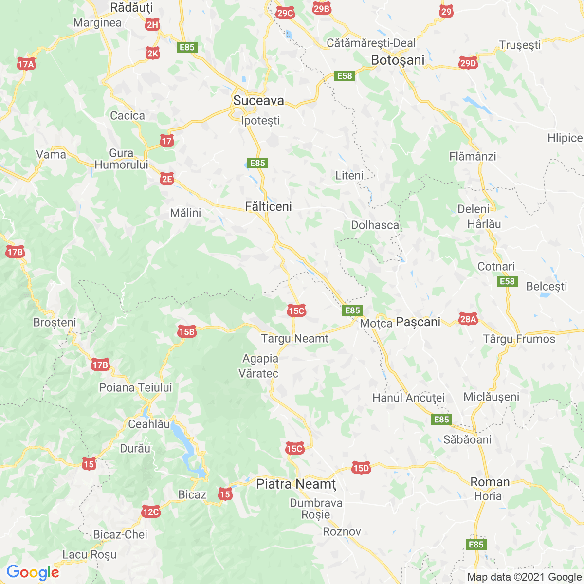 Comuna Brusturi-Drăgăneşti