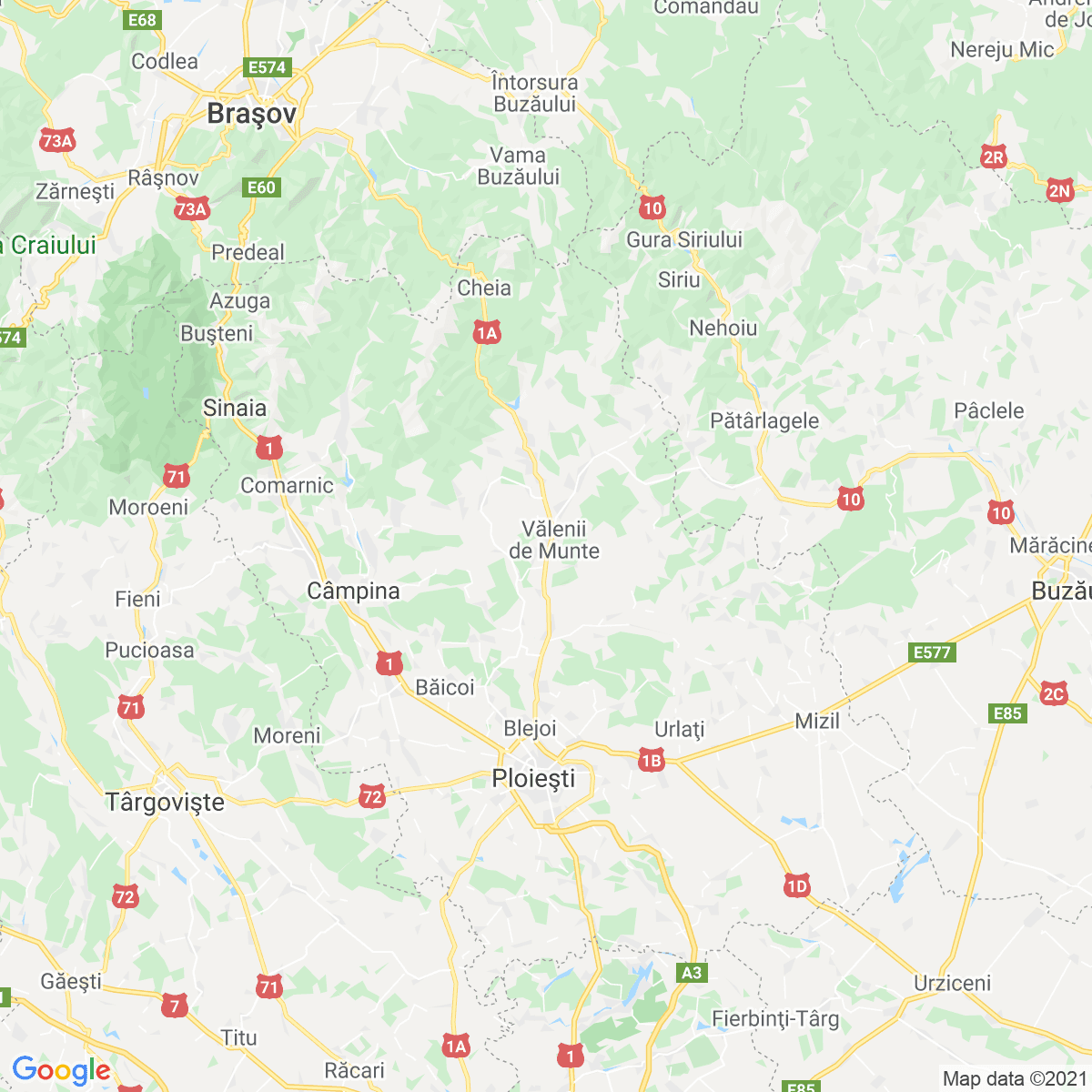 Oraş Vãlenii De Munte