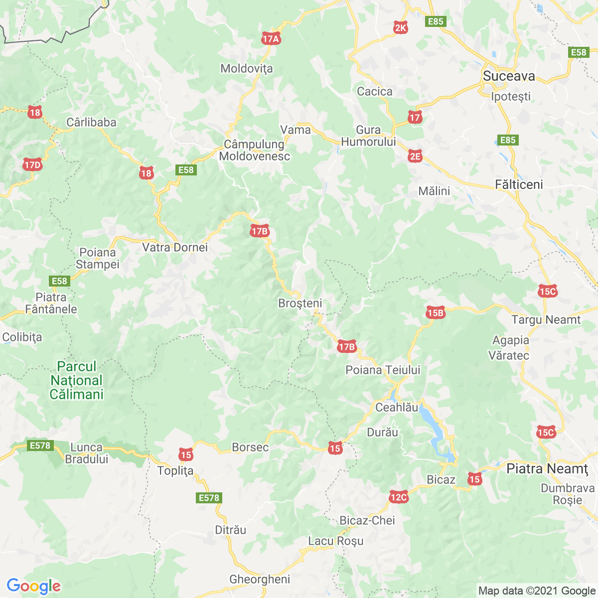Oraş Broşteni