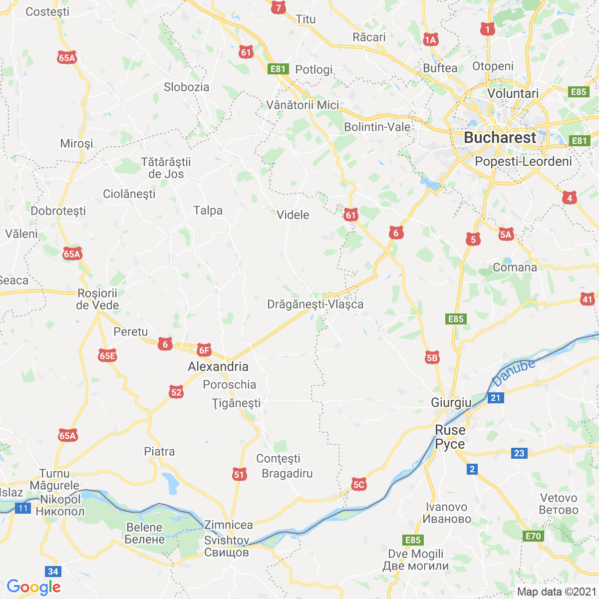 Comuna Drăgăneşti-Vlaşca