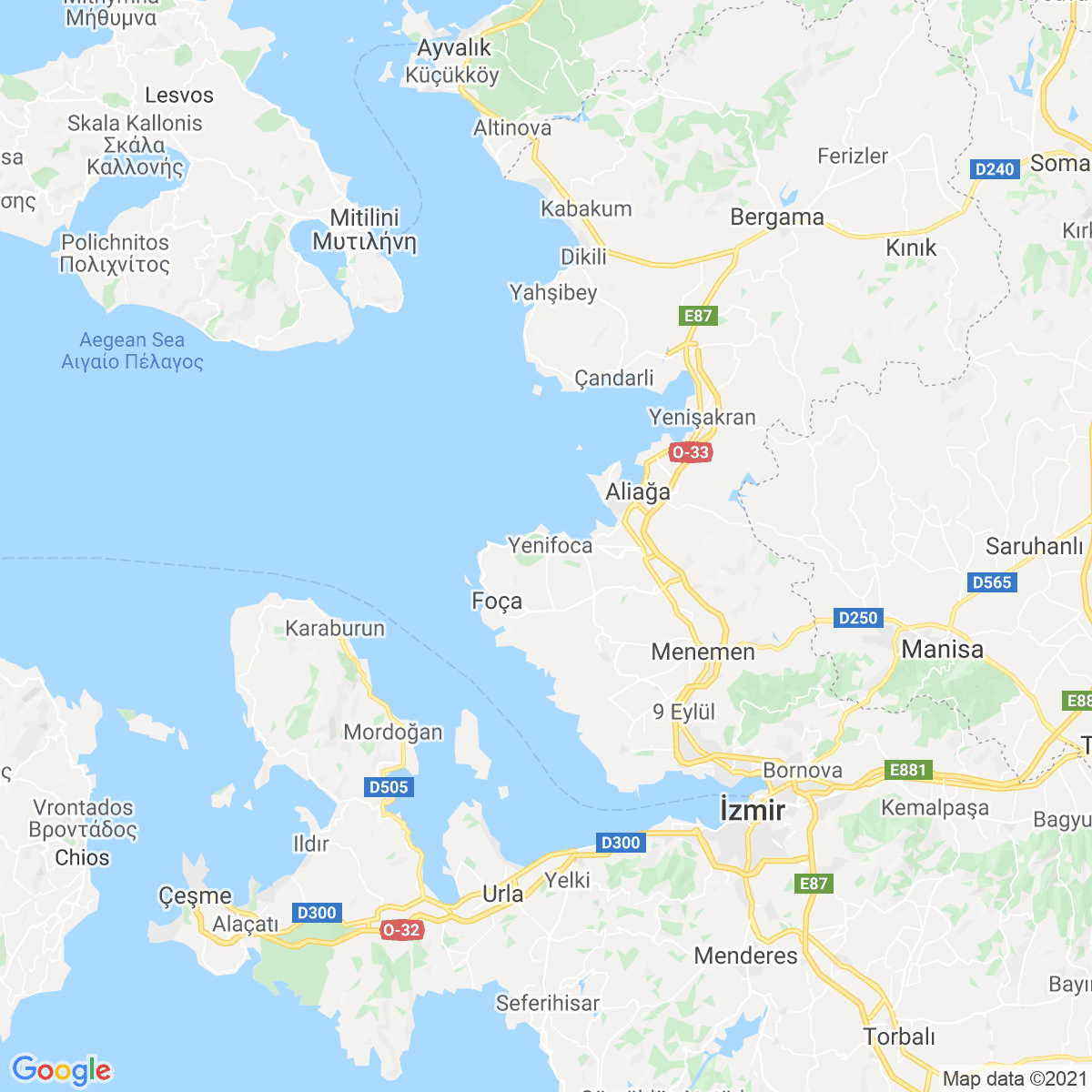 Foça İlçesi