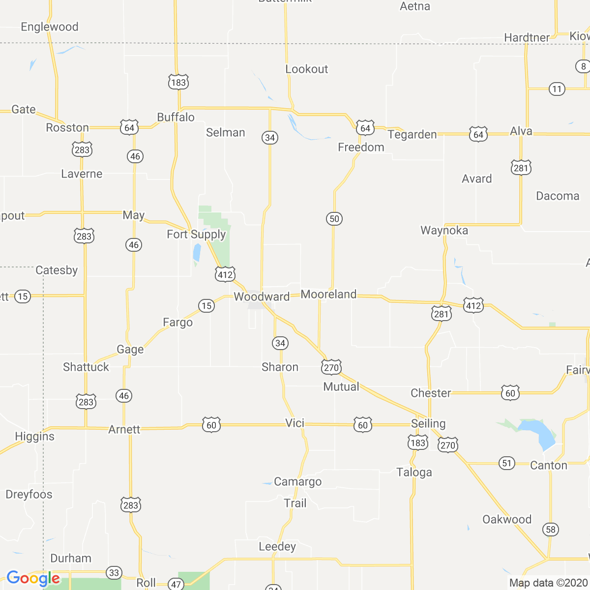 Woodward County