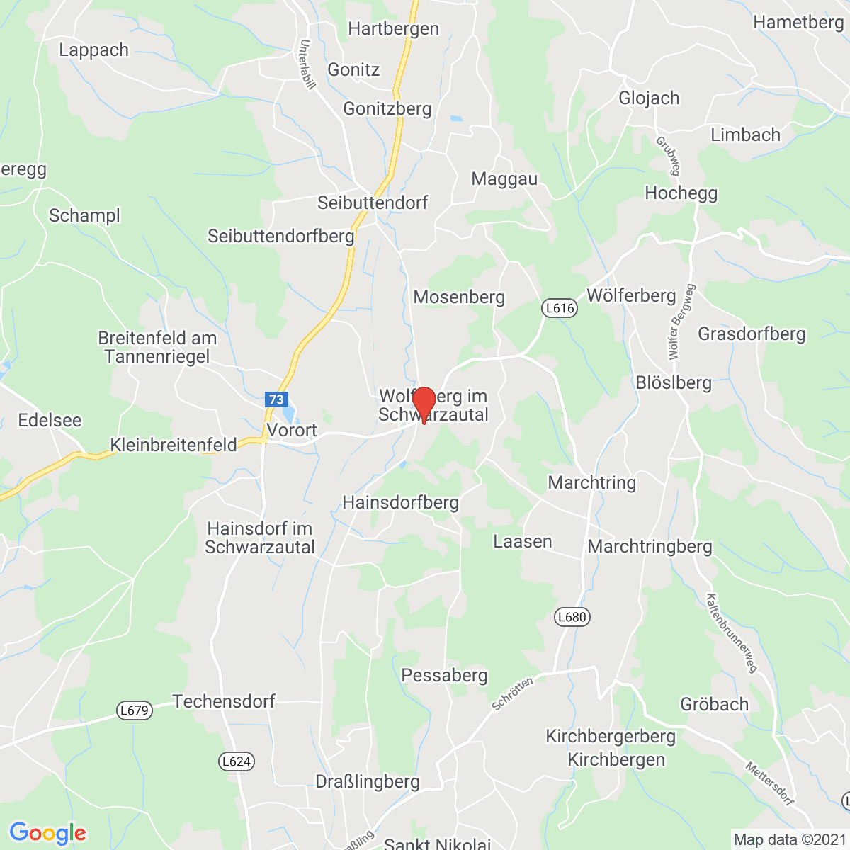 Wolfsberg im Schwarzautal