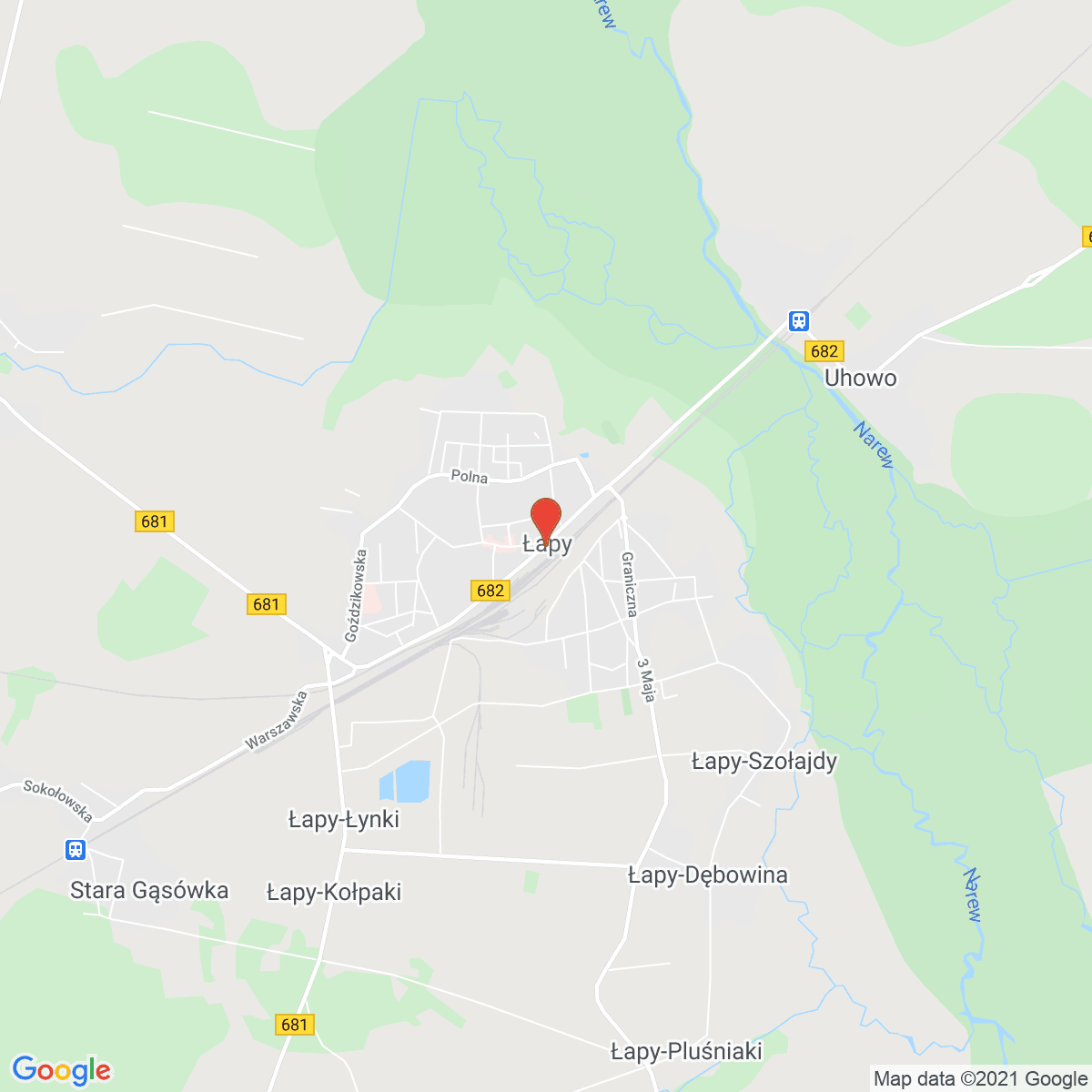 Łapy