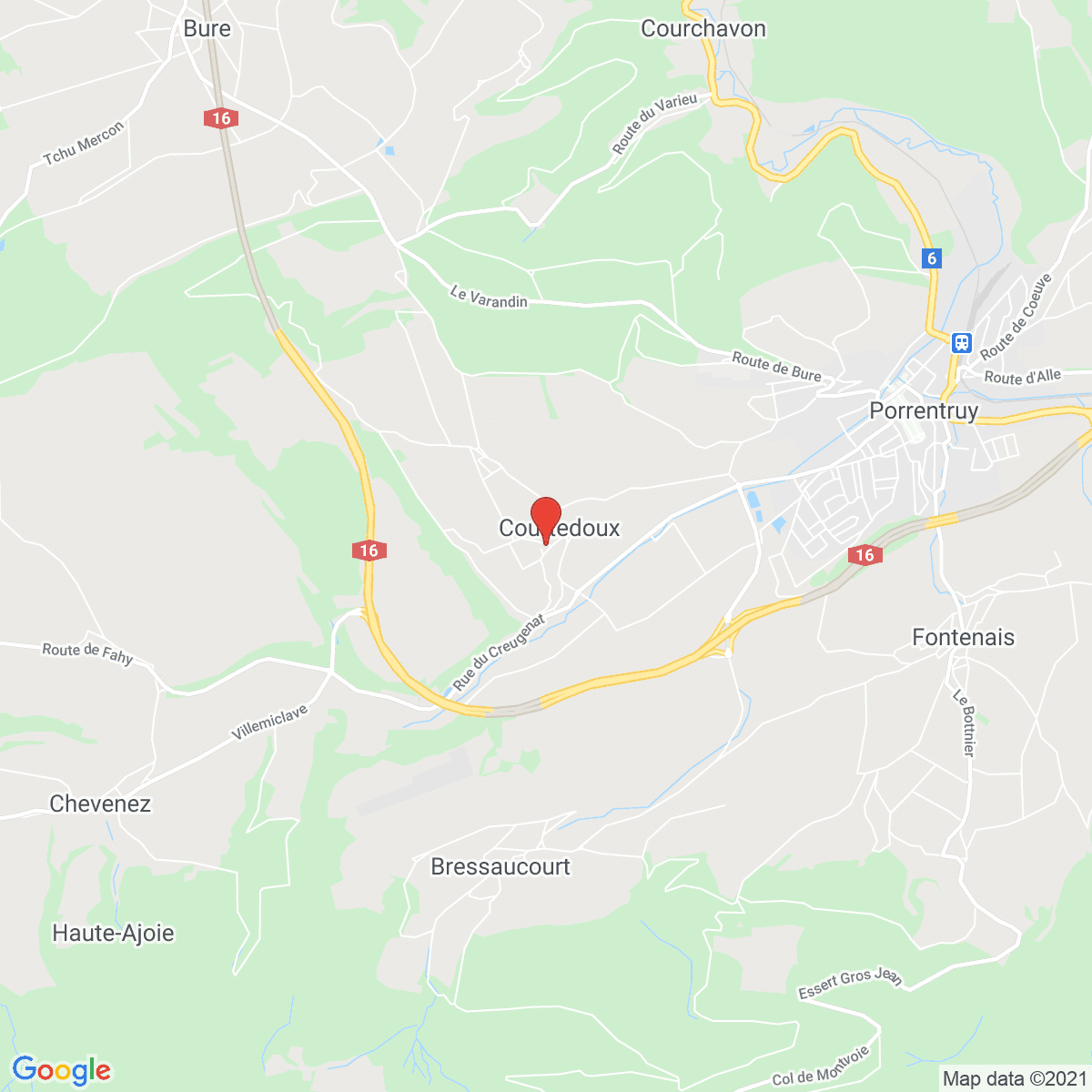 Courtedoux