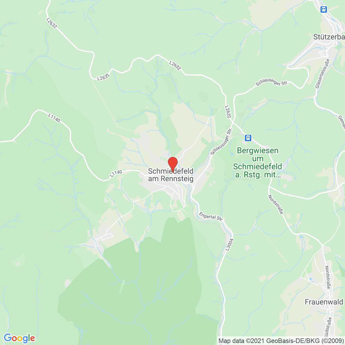 Schmiedefeld am Rennsteig