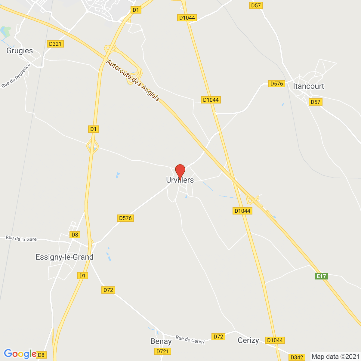 Urvillers
