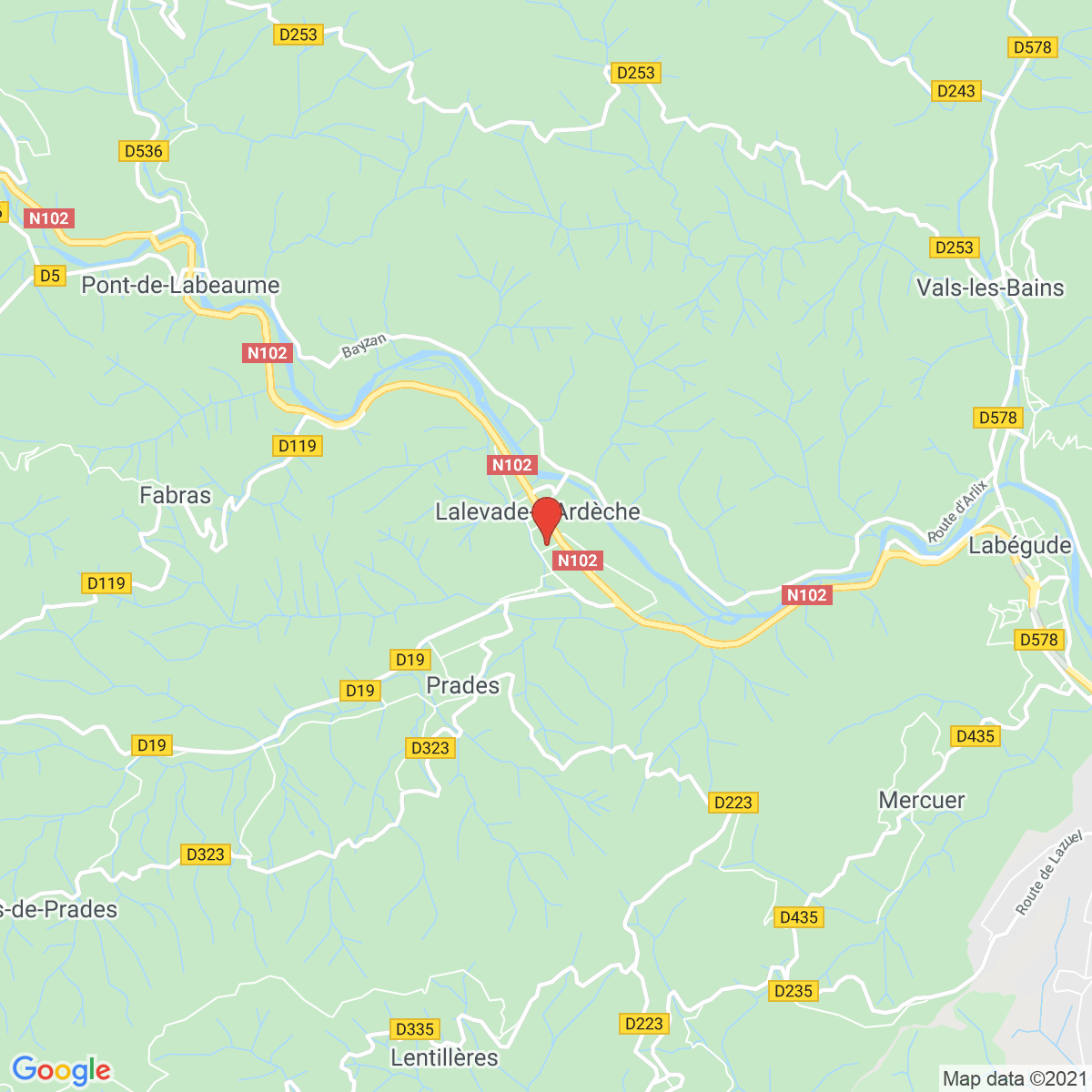 Lalevade-d’Ardèche