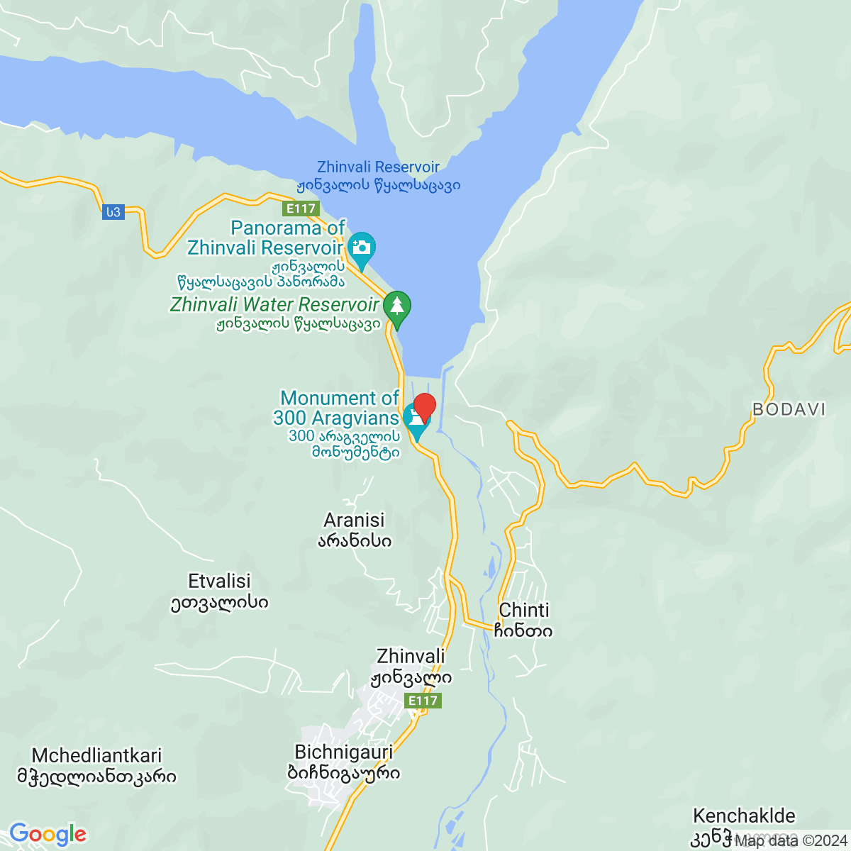 Zhinvali