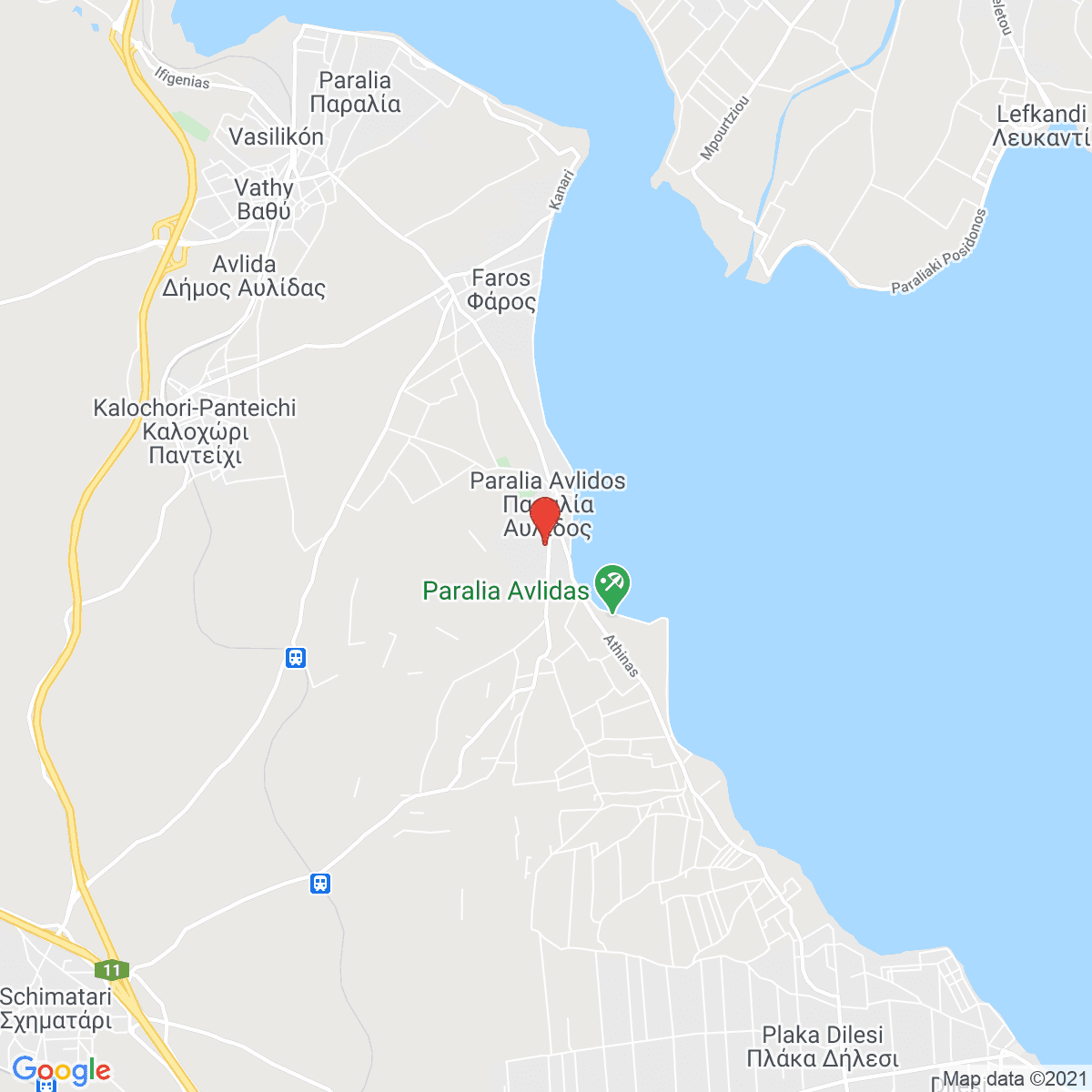 Paralía Avlídhos
