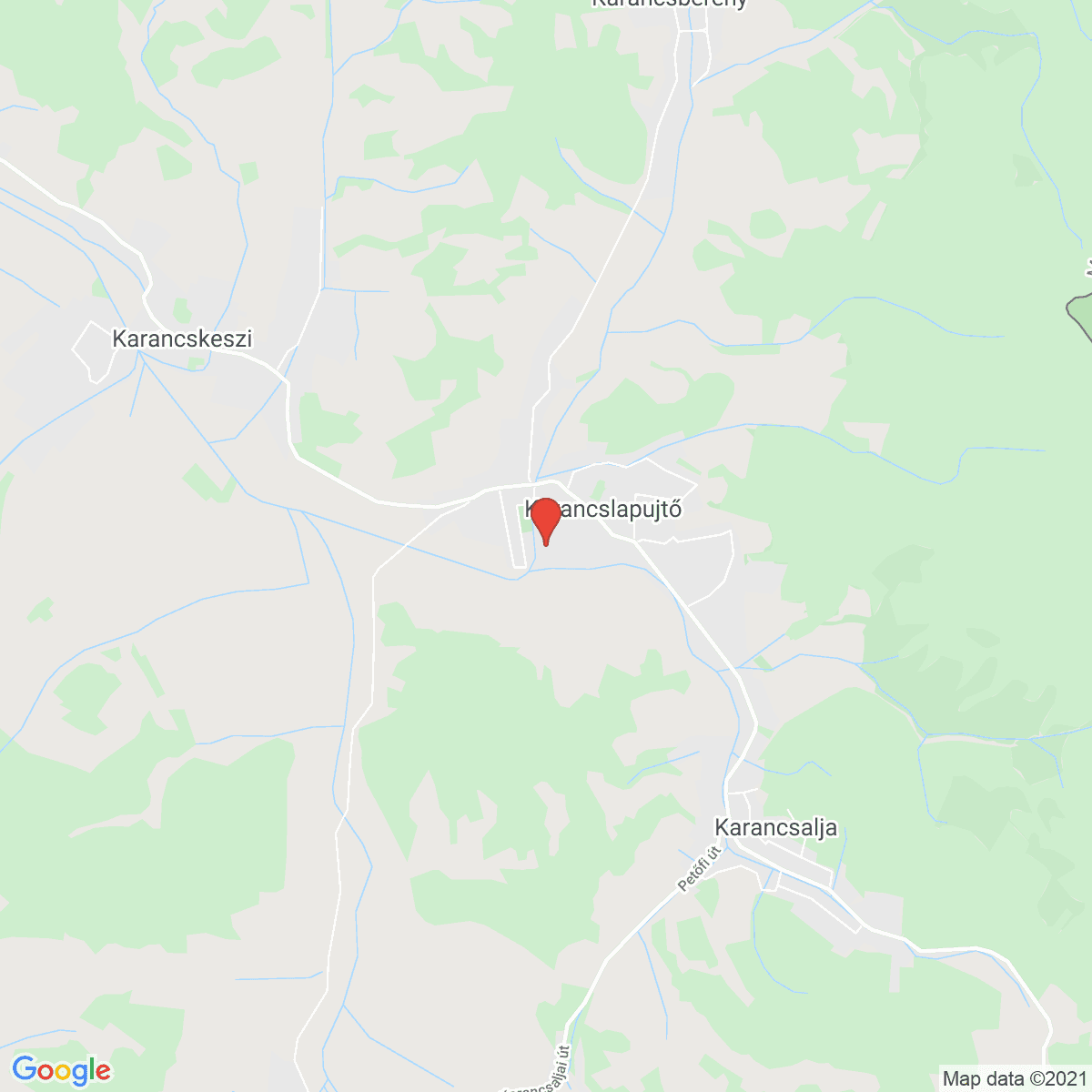 Karancslapujtő