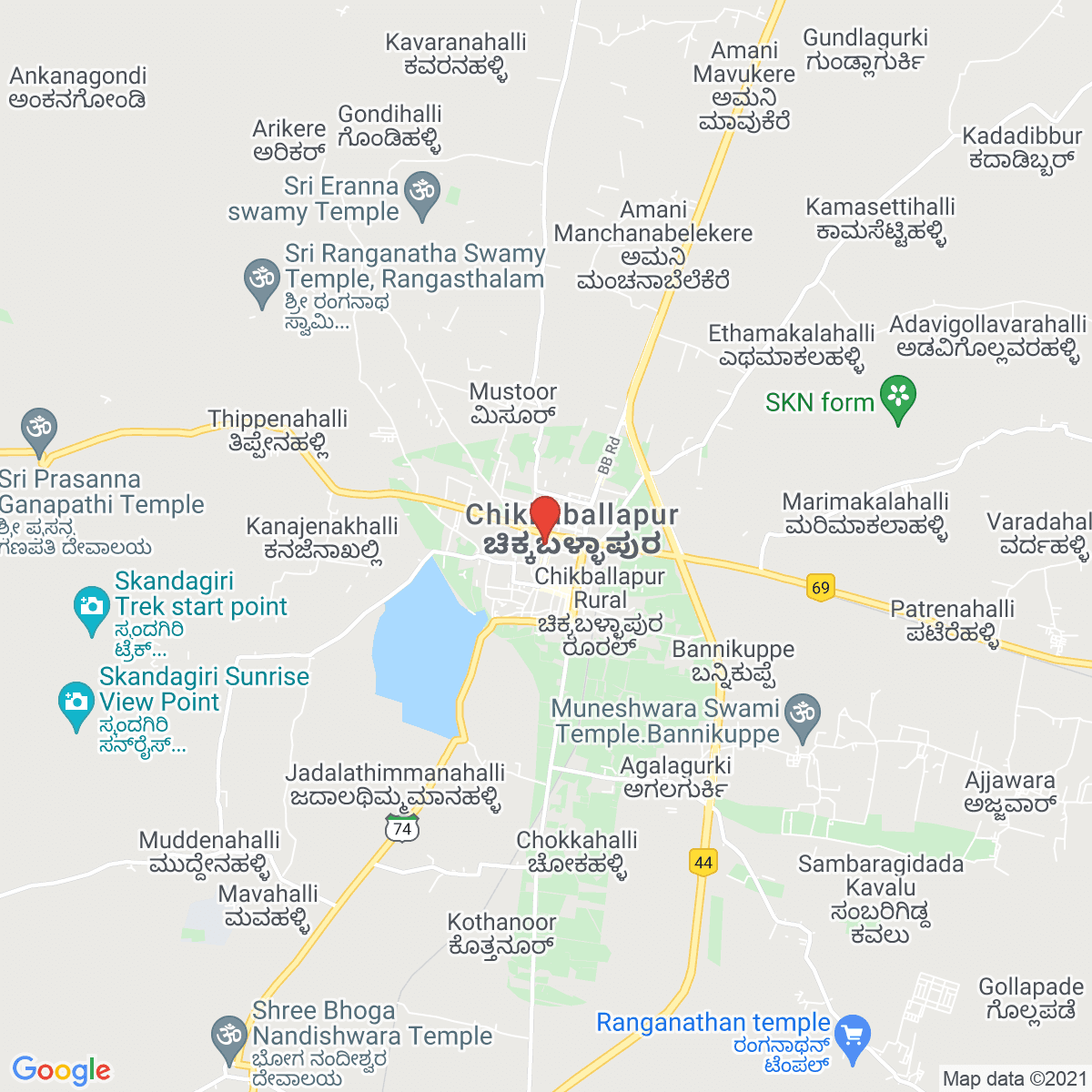 Chik Ballāpur