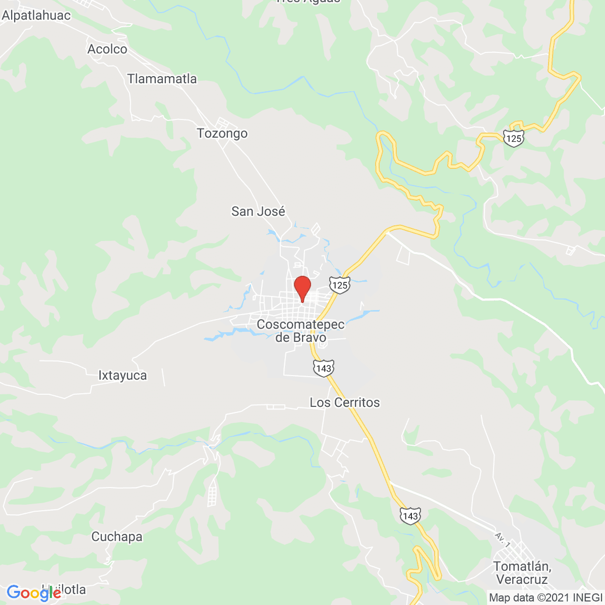 Coscomatepec de Bravo