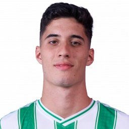 Pablo Busto debutó con el primer equipo del Real Betis Balompié