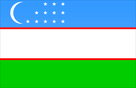 Escudo/Bandera Uzbekistán