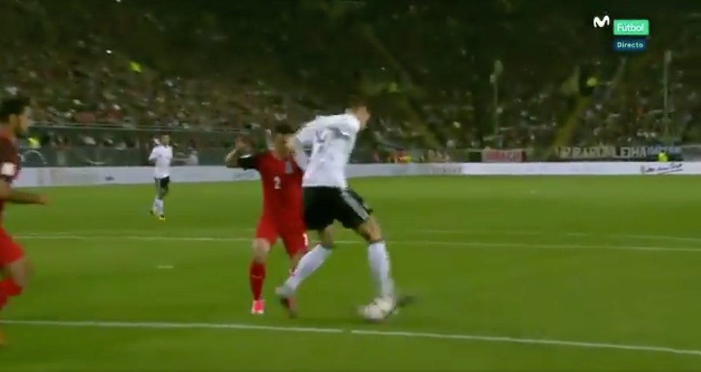 Fantastic goal. Captura/Movistar