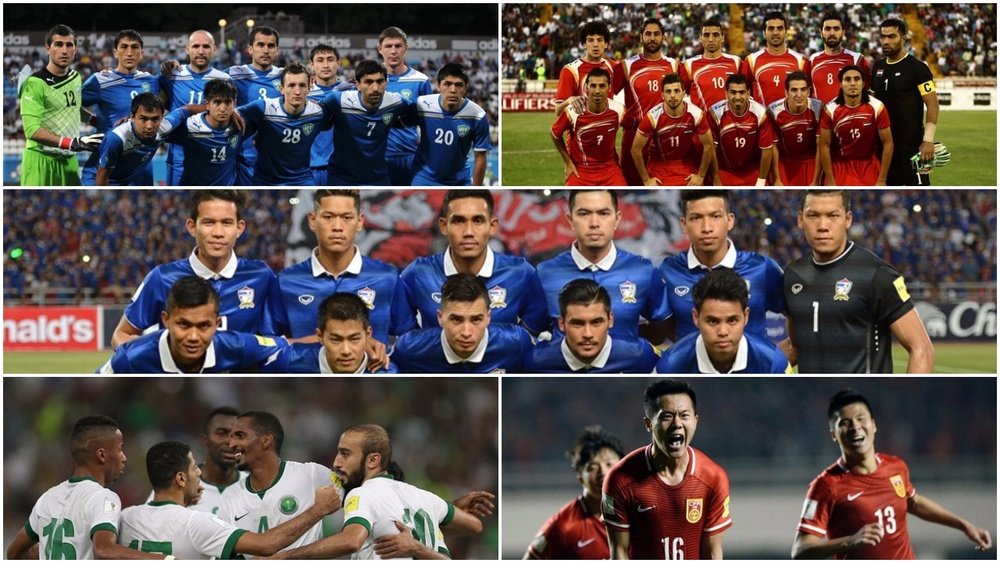 12 selecciones buscan en Asia su billete al Mundial. BeSoccer