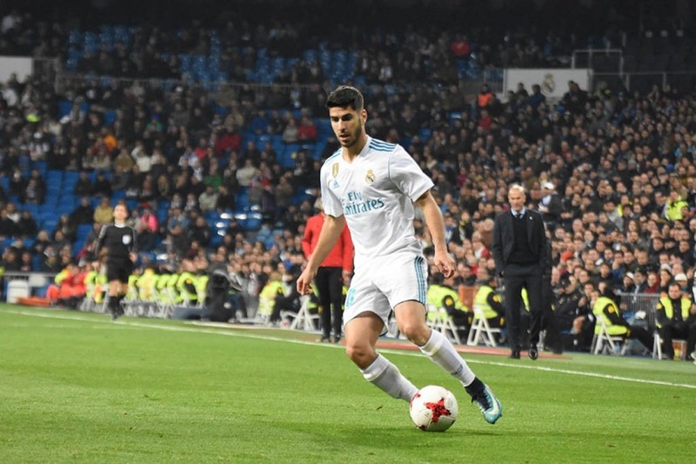 Asensio doesn't seem to be happy with a bit-part role at the Bernabeu. BeSoccer