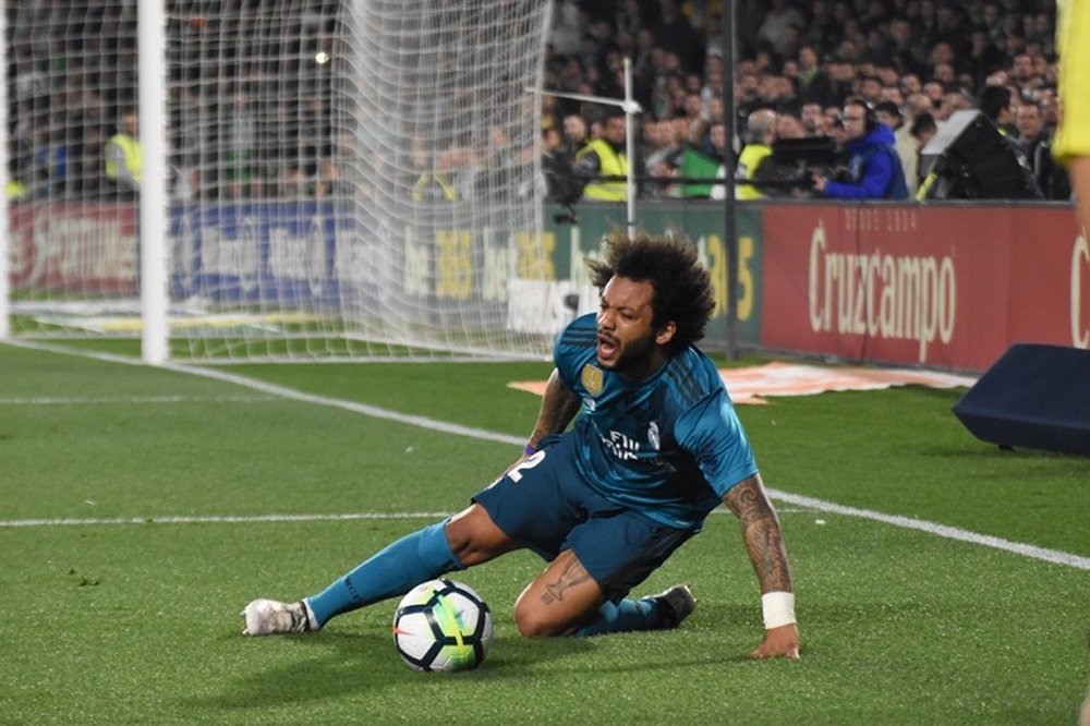 Marcelo suffers hamstring injury. BeSoccer