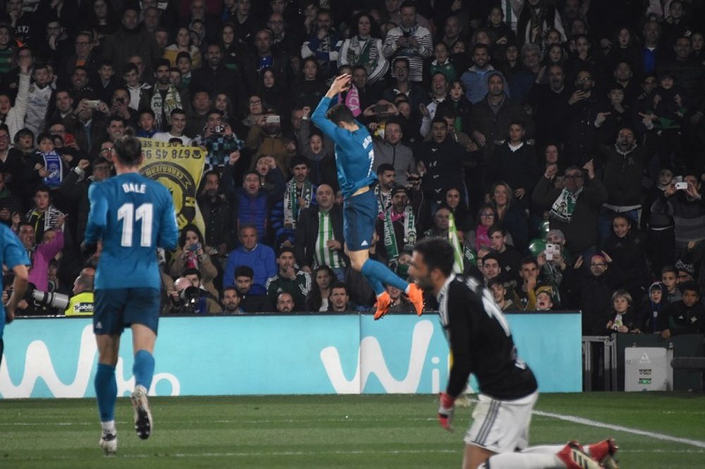 Cristiano Ronaldo anotó el 2-4 para el Madrid. BeSoccer