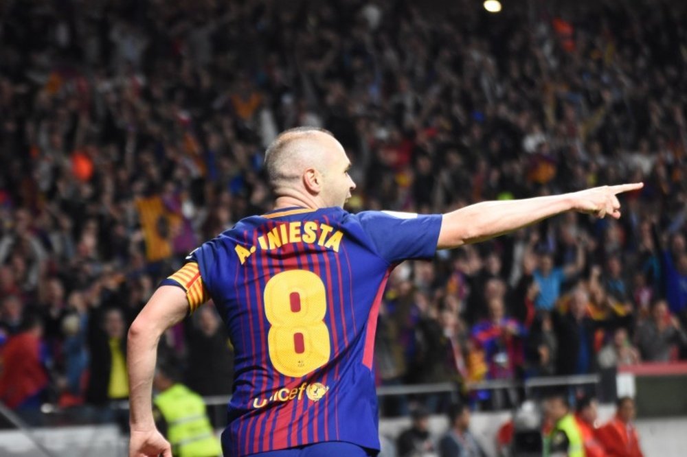 Iniesta could feature on Sunday. BeSoccer
