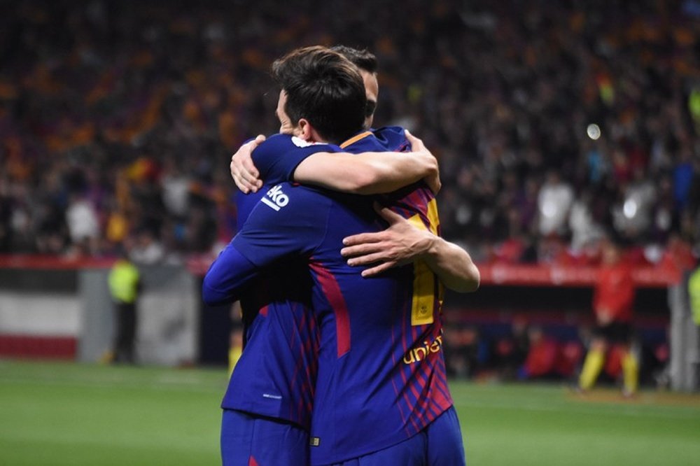 Leo Messi e Jordi Alba2018. BeSoccer
