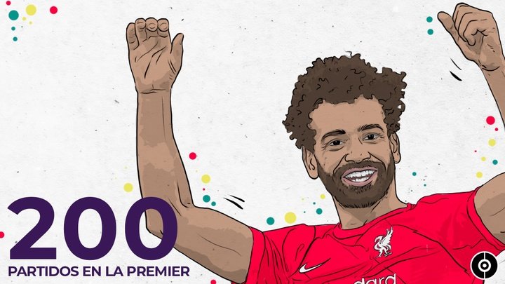 Salah cumple 200 citas en la Premier League en busca de su mejor versión. BeSoccer Pro