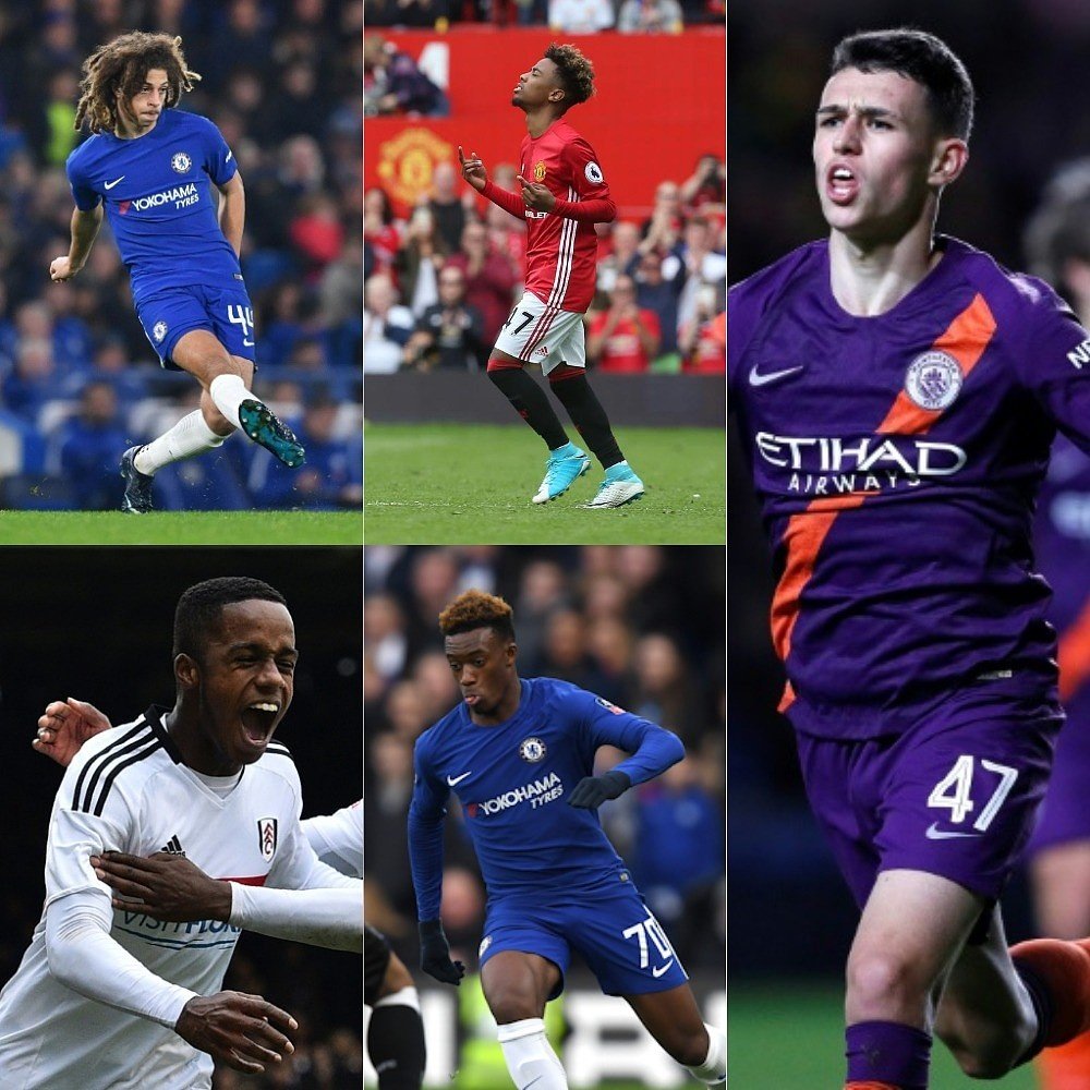 There is a plethora of young talent emerging from within the Premier League. AFP