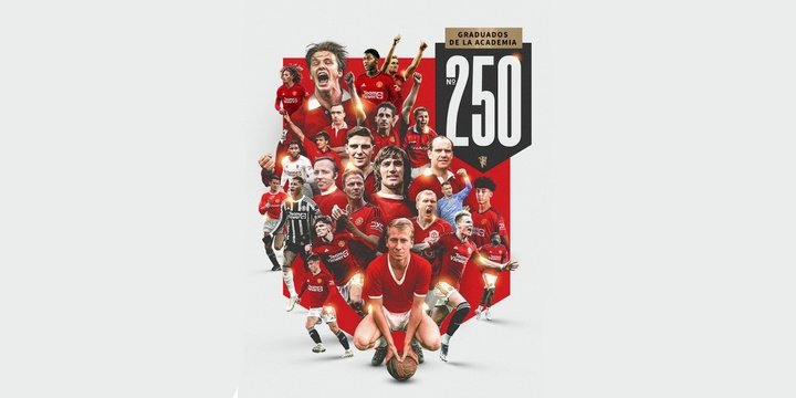 El United llegó a 250 canteranos debutantes en toda la historia