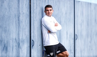 Víctor Gómez posa ante de un entrenamiento / Marilú Báez