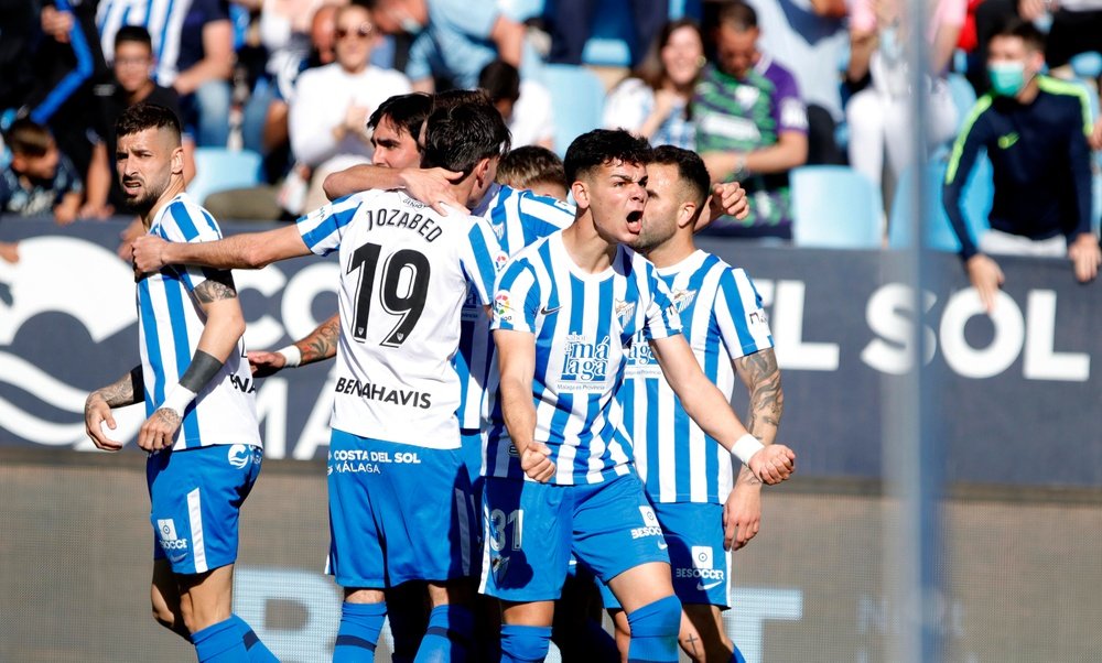 El Málaga tuvo el partido 2-0. Marilú Báez