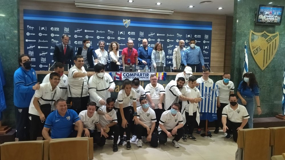 Acto de presentación de la Fase Málaga de LaLiga Genuine Santander. BeSoccer