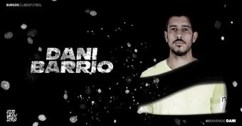 Dani Barrio, anunciado como nuevo jugador del Burgos para la próxima temporada. BurgosCF