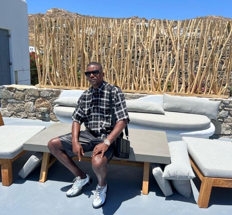 William Carvalho, durante sus vacaciones en Mykonos (Grecia). Instagram WC