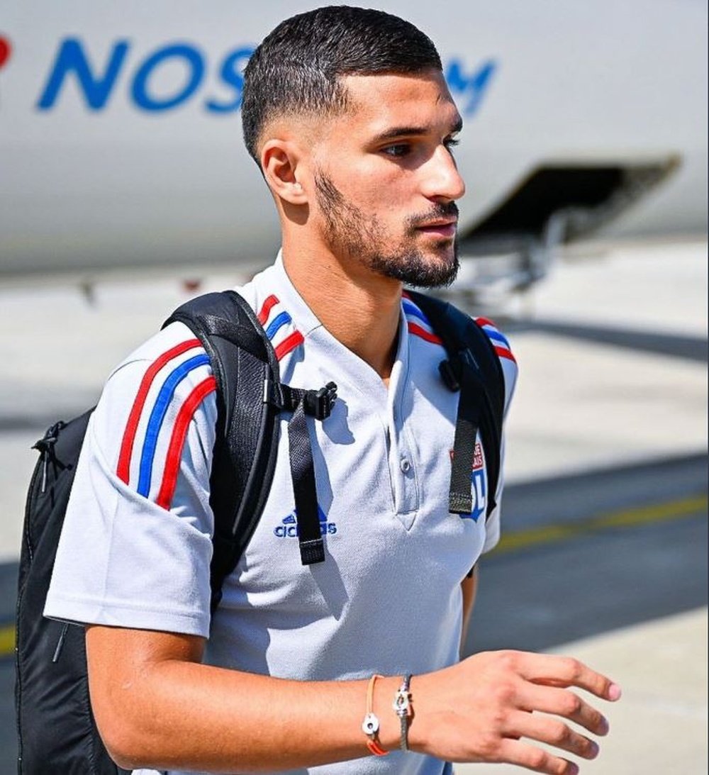 Houssem Aouar une des priorités du Betis Séville. AFT