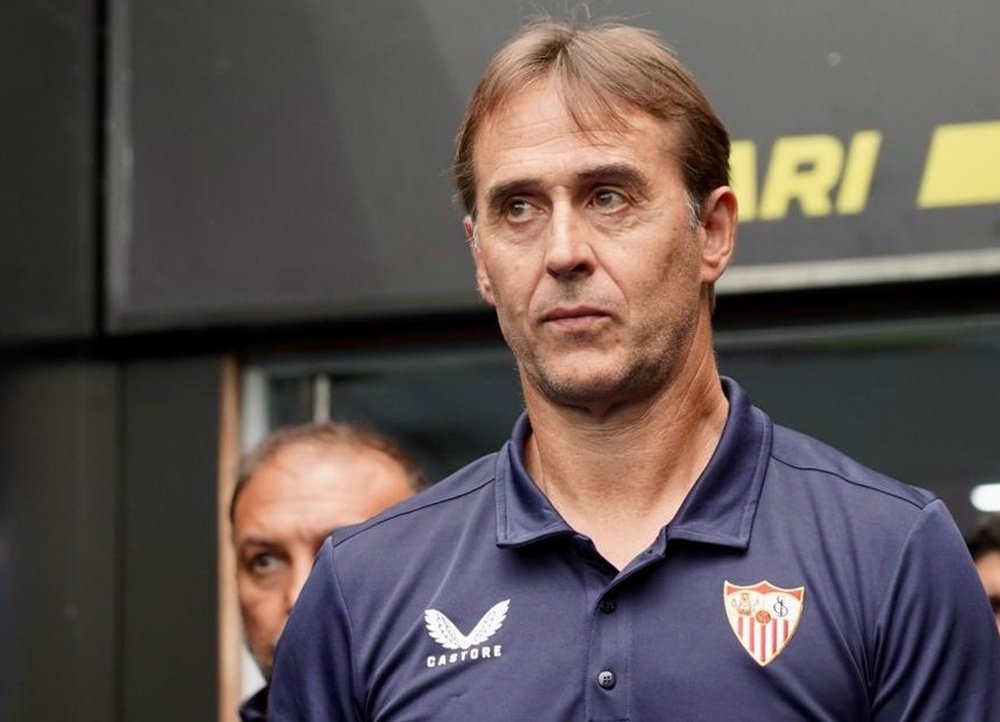 El entrenador del Sevilla FC, Juilen Lopetegui, le pide refuerzos a Monchi para afrontar con garantías la temporada 2022-23. Foto: SFC Media