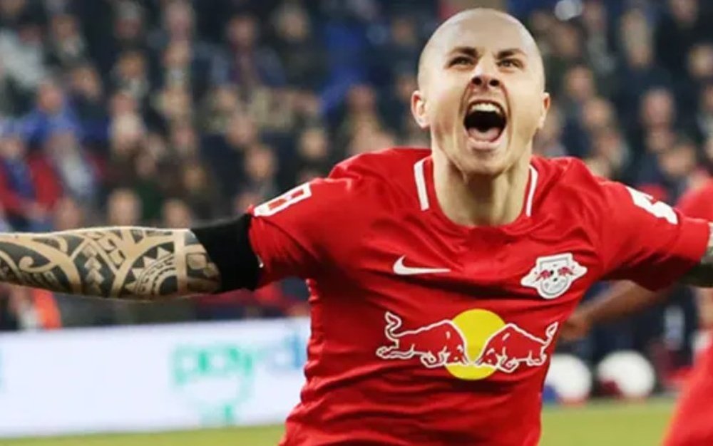 El jugador del Leipzig, Angeliño, alternativa para el Sevilla FC y el Barça para el lateral izquierdo. Foto: Leipzig