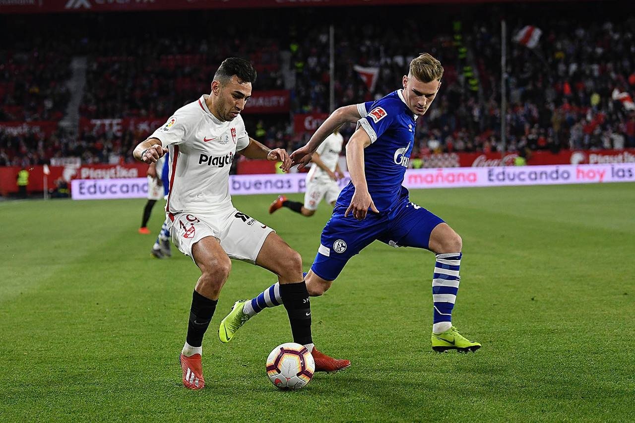 Munir, en la X edición del Trofeo Antonio Puerta. Foto: Sevilla FC