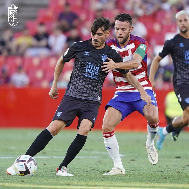 Jozabed, durante el partido amistoso del Málaga CF en Granada. GranadaCF