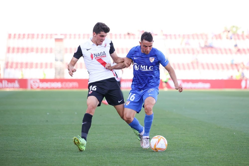 Juanlu Sánchez, en un partido con el Sevilla Atlético. Foto: @CanteraSFC