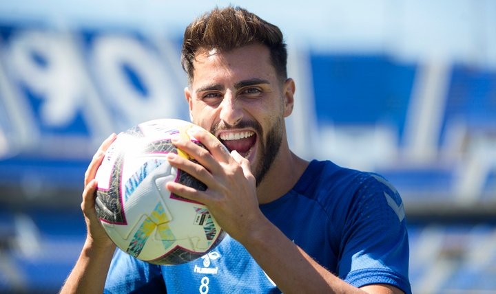 Luis Muñoz quiere comerse al mundo esta temporada con el Málaga CF. Marilú Báez