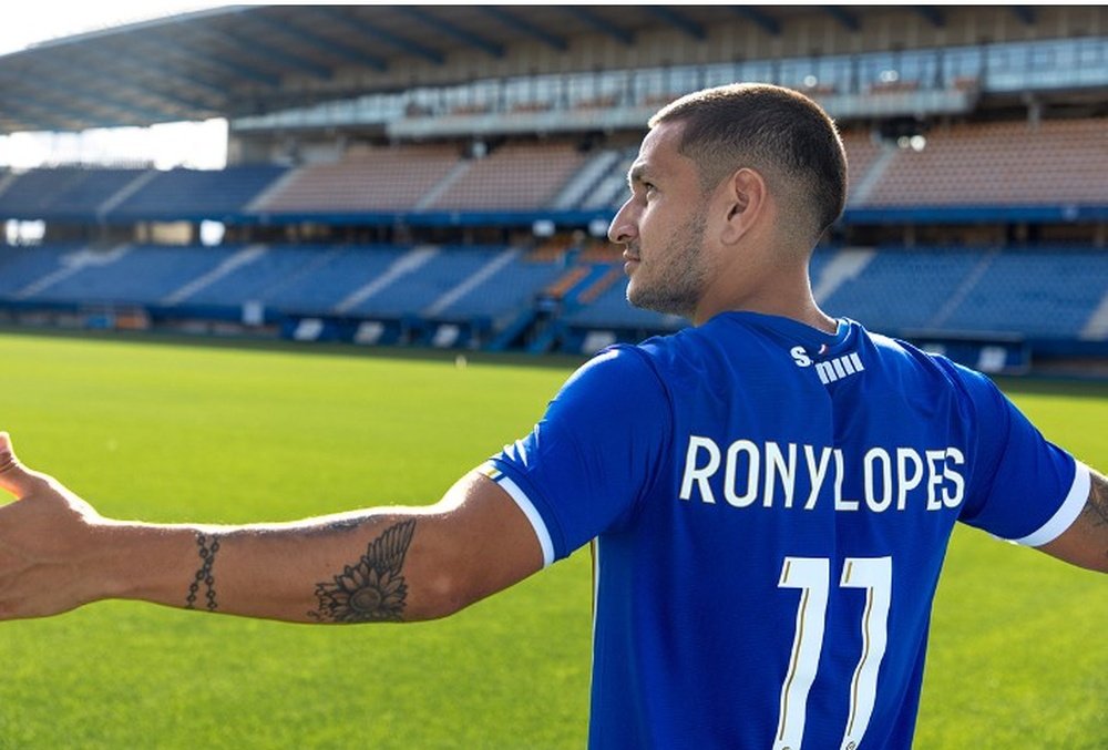 El jugador del Sevilla FC, Rony Lopes, va a jugar cedido en el Troyes en esta temporada 2022-23. Foto: @estac_officiel
