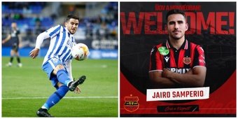 Jairo, de defender la camiseta del Málaga CF al fichaje por el Budapest Honved de la Liga Húngara. Marilú Báez / Budapest Honved