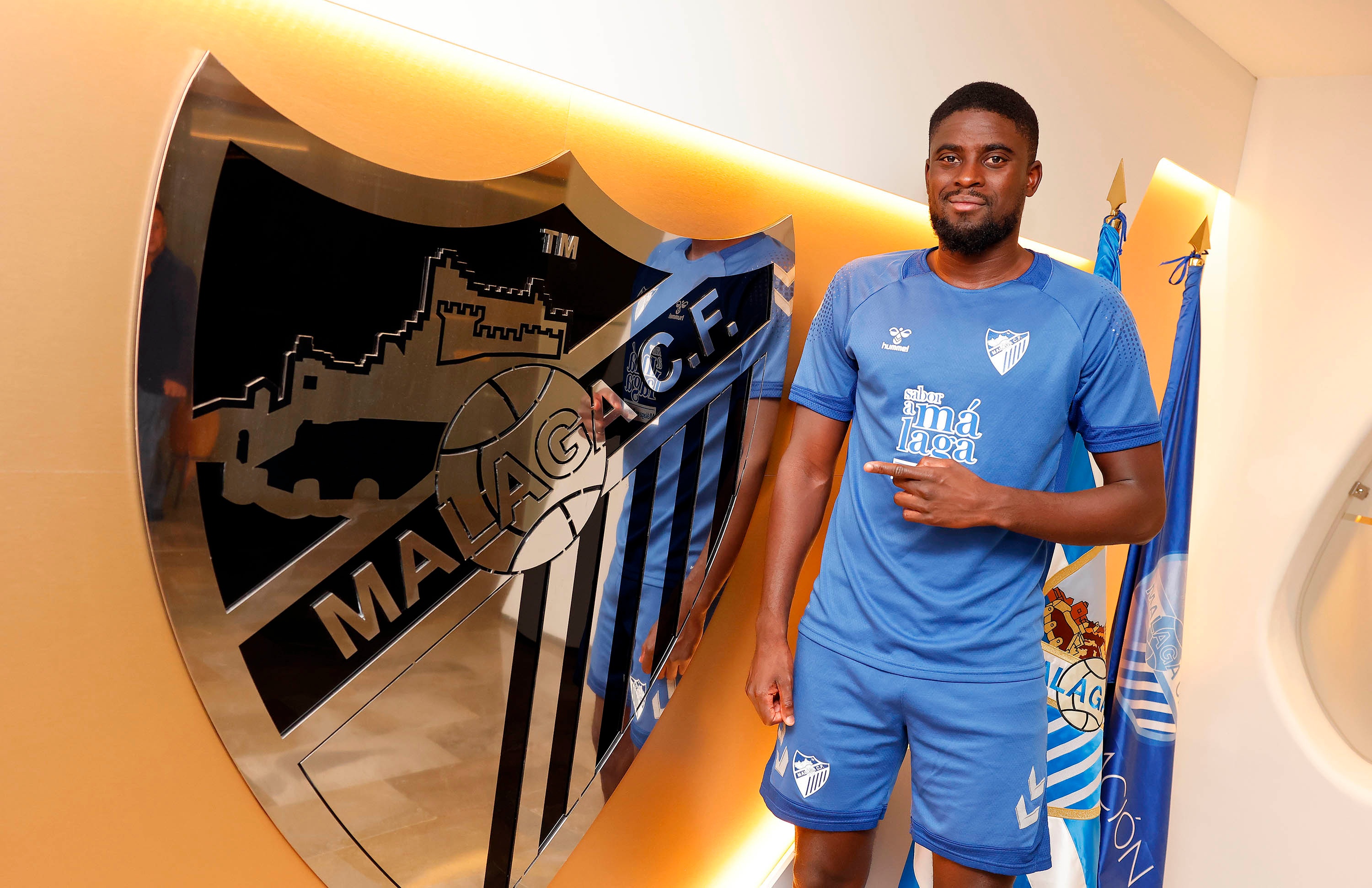 N'Diaye recibió el alta tras sufrir un síncope. MalagaCF