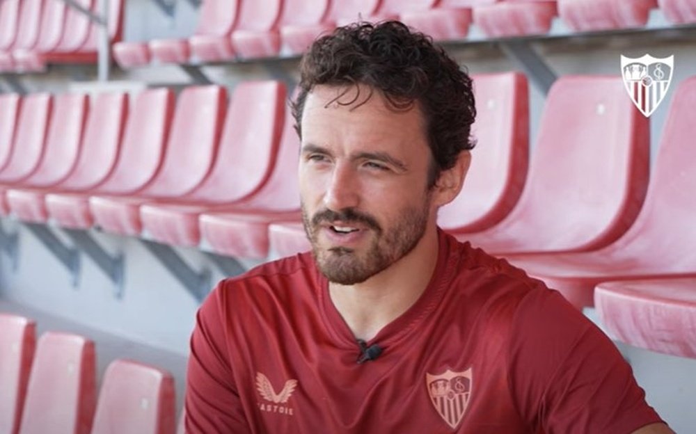El jugador del Sevilla FC, Thomas Delaney, regresa a su tierra natal para medirse en Champions al Copenhague. Foto: SFC Media