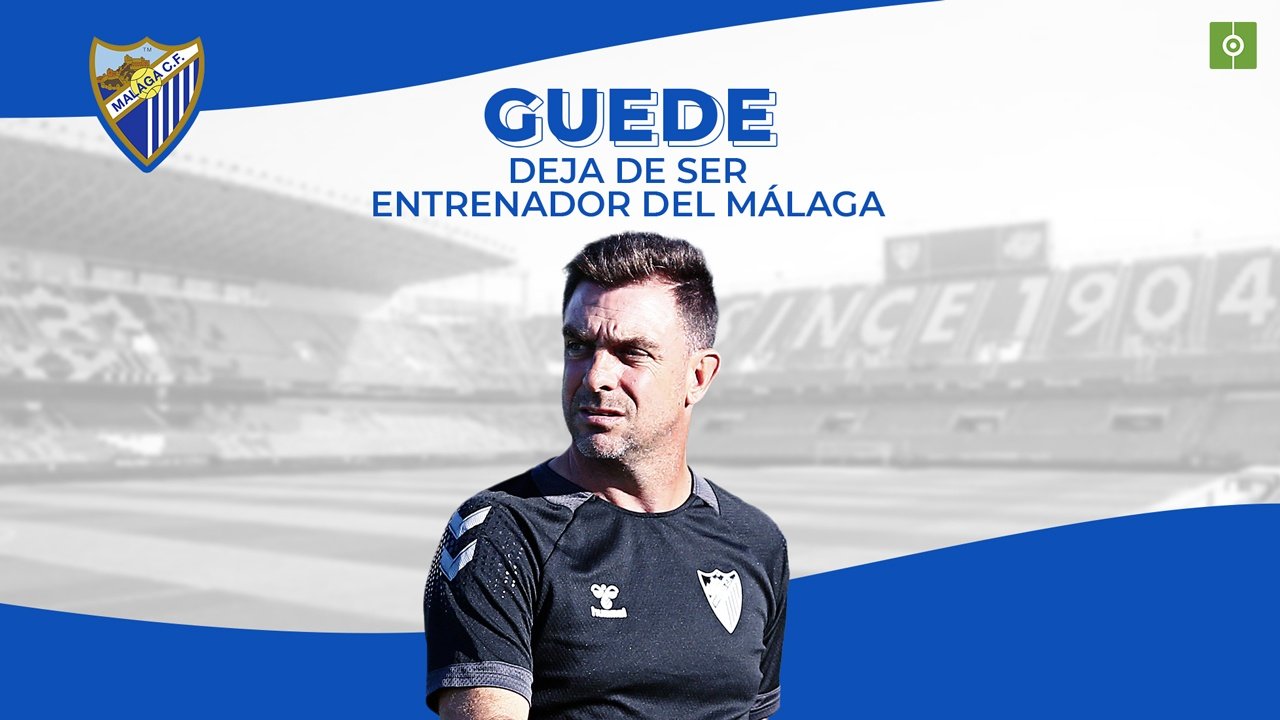 Pablo Guede deja de ser entrenador del Málaga CF. BeSoccer