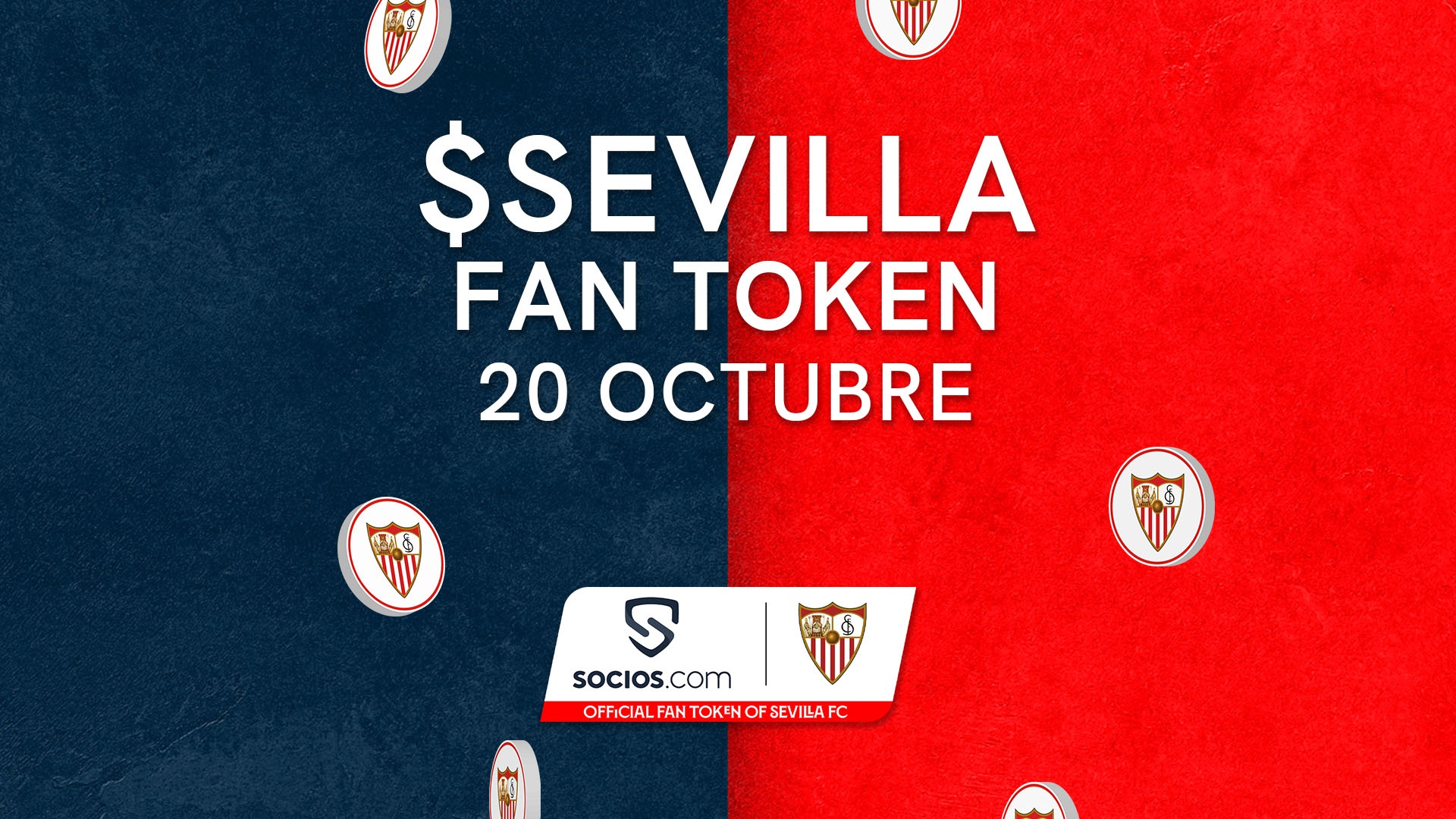 El Sevilla FC y Socios.com sacarán $SEVILLA, el fan token del conjunto andaluz. Foto: Sevilla FC.