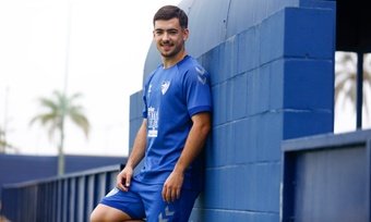 Ramón Enríquez, centrocampista del Málaga CF, posa para BeSoccer Málaga. Marilú Báez