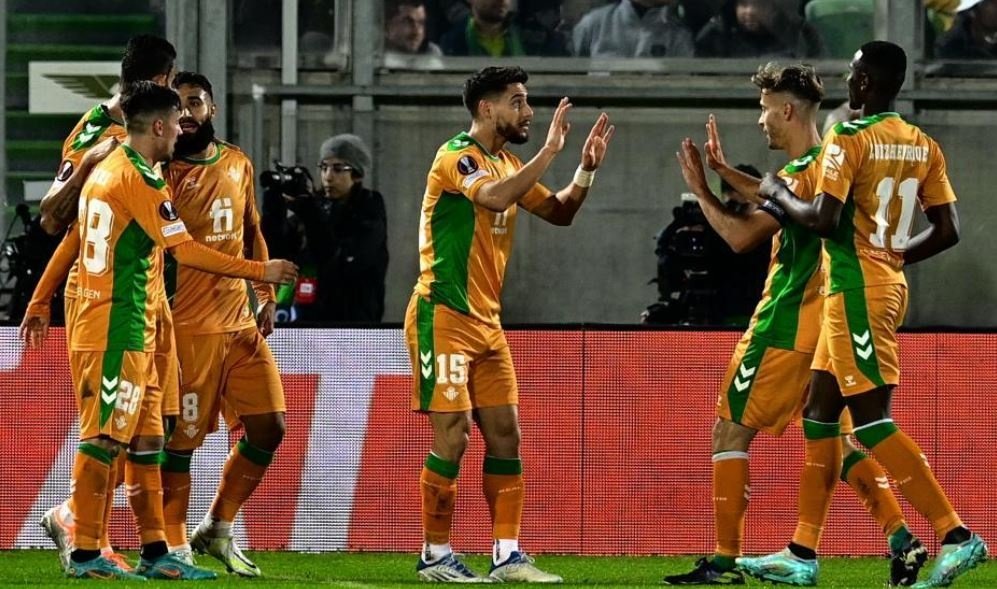 El Real Betis, uno de los cuatro equipos que ya está en octavos de la Europa League